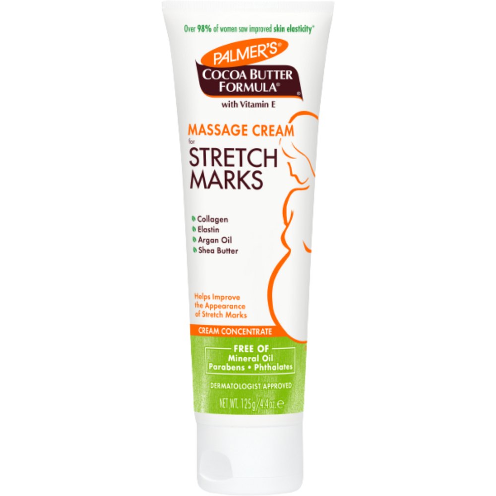 PALMER'S Cocoa Butter Formula Massage Cream For Stretch Marks - 125g | بالمرز كريم التدليك لعلامات التمدد بزبدة الكاكاو - 125 غرام
