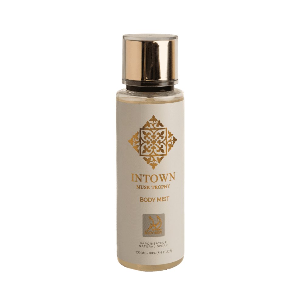 ASWAR BODY MIST INTOWN MUSK TROPHY W 250ML | اسوار ميست للجسم - 250 مل