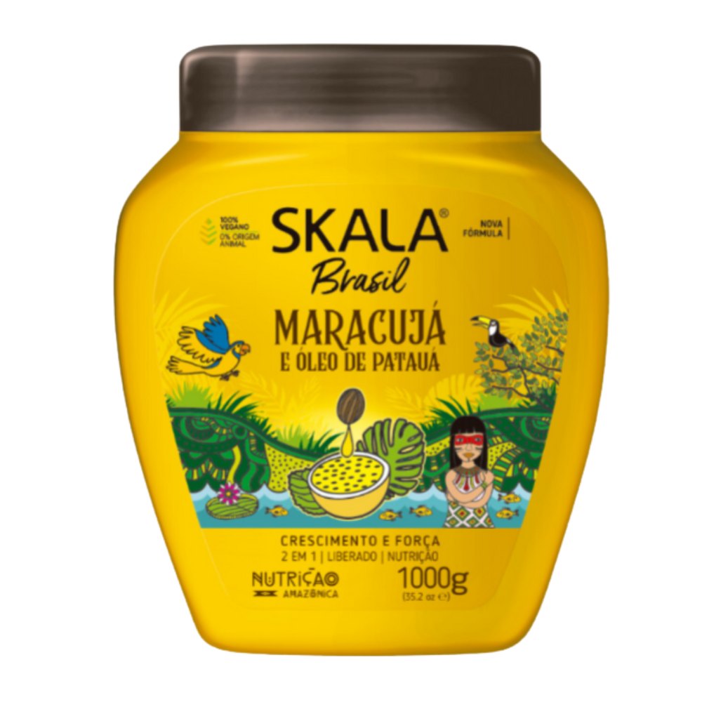 SKALA Brasil Crema Maracuja - 1000g | سكالا كريم الشعر البرازيلي - 1000 غرام