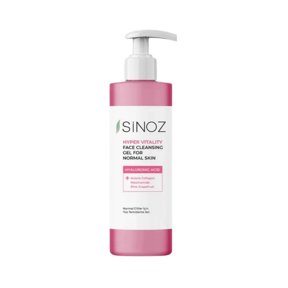 Sinoz - Hyper Vitality Face Cleansing Gel for Normal Skin - 200ml | سينوز غسول وجه للبشرة العادية - 200 مل - 200مل