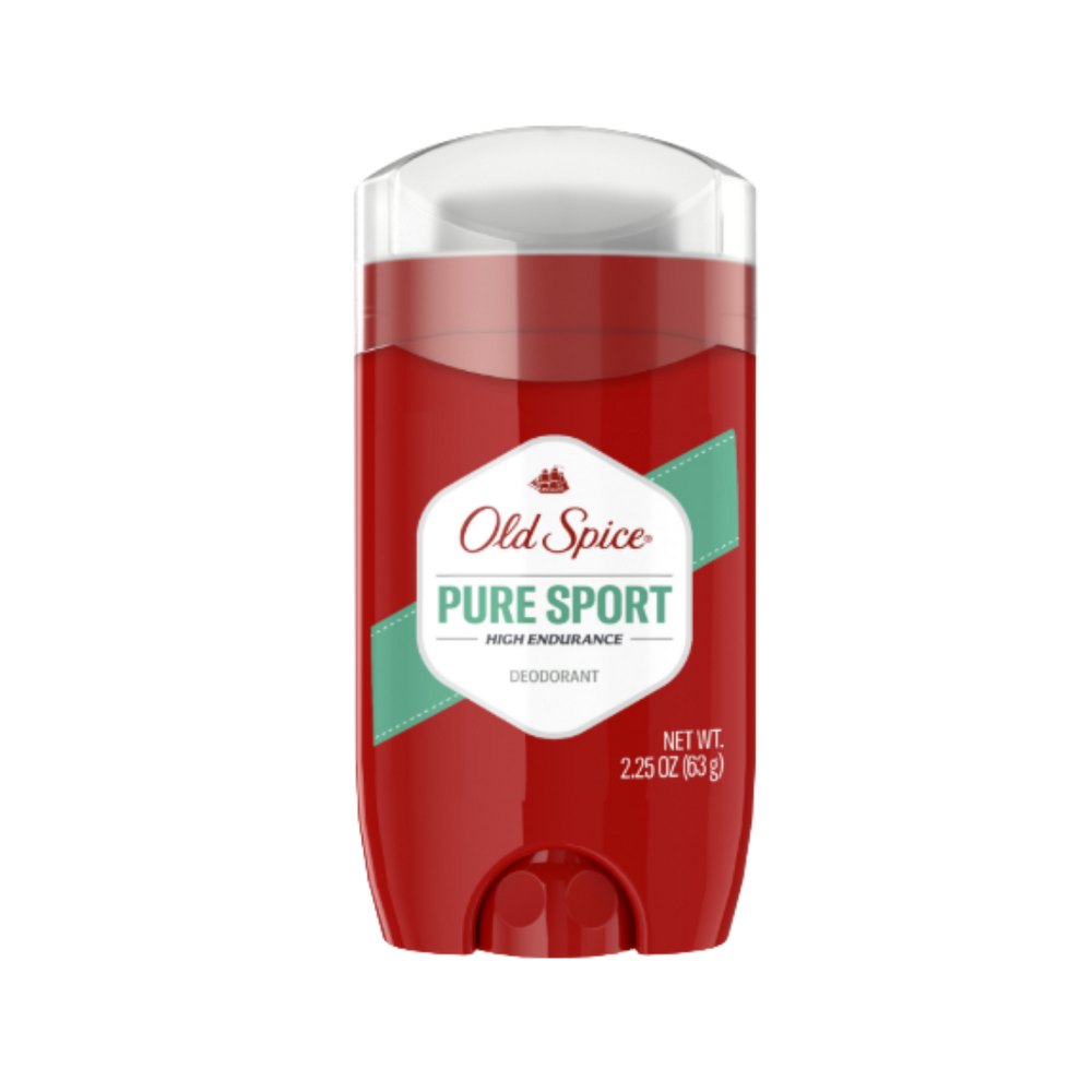 Old Spice High Endurance Deodorant, Pure Sport - 63g | اولد سبايس مزيل تعرق ستيك بيور سبورت - 63 غ