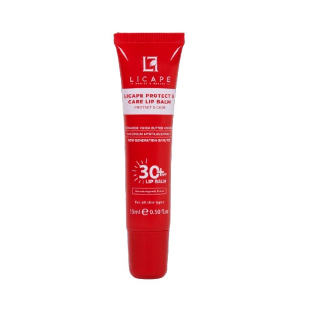 LICAPE Protect & Care Lip Balm - 15ml | ليكابي مرطب شفاه حماية ورعاية - 15مل