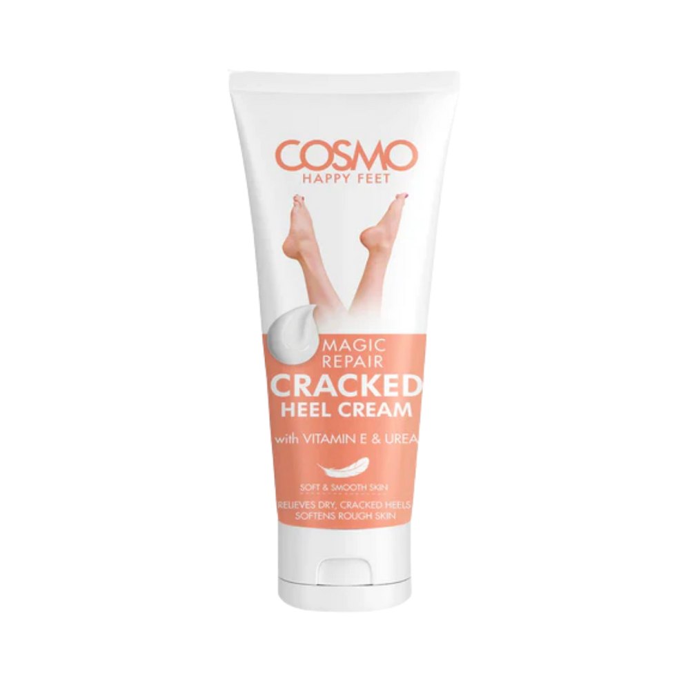 COSMO Cracked Heel Cream Vitamin C & Urea - 50ml | كوزمو كريم لتشققات الأقدام بفيتامين سي و يوريا - 50 مل