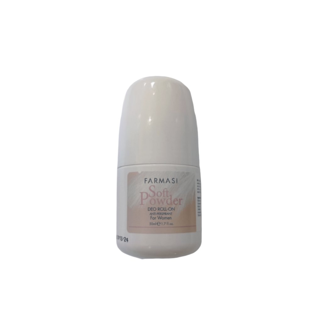 FARMASI Soft Powder Deo Roll-On - 50ml | فارمسي مزيل تعرق رول اون - 50 مل