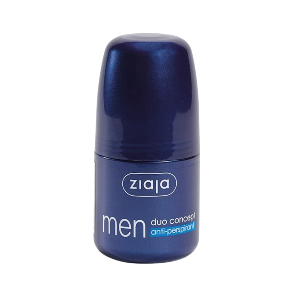 Ziaja Men Duo Concept roll-on antiperspirant - 60ml | جايا مزيل تعرق رول اون للرجال - 60 مل