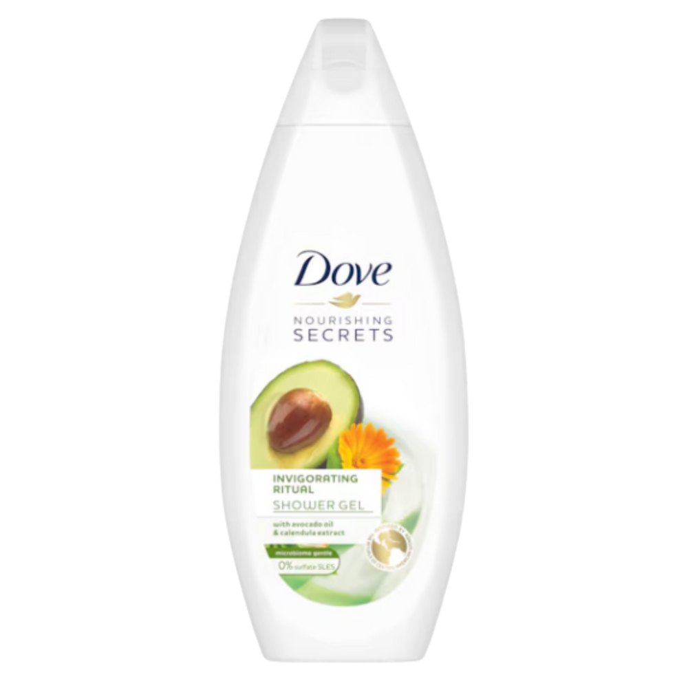 Dove Invigorating Body Wash Avocado - 500ml | دوف غسول كريمي للجسم بالافوكادو - 500 مل