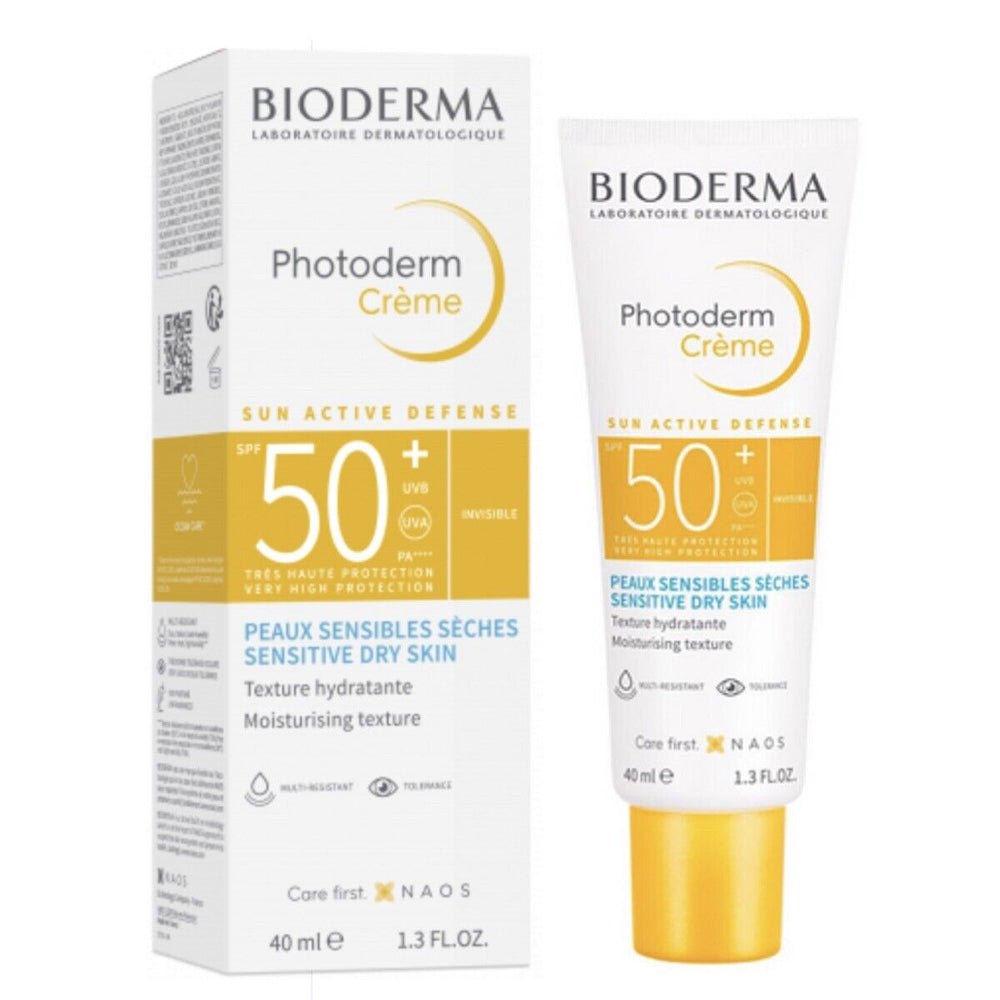 BIODERMA Photoderm Cream SPF50+ - 40ml | بيوديرما واقي شمسي للبشرة الجافة و الحساسة - 40 مل