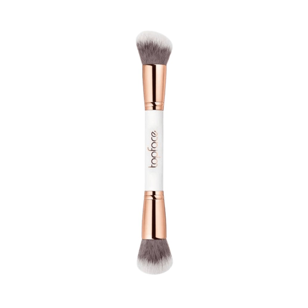 Topface Blush Brush Pro Dual Ended Cheek Brush F29 | توب فيس فرشاة مكياج مزدوجة f29