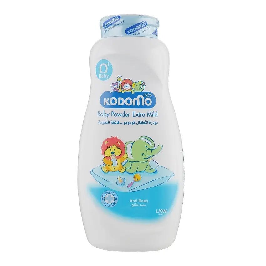 KODOMO Baby Powder Extra Mild - 180g|كودومو بودرة للاطفال -180 غرام
