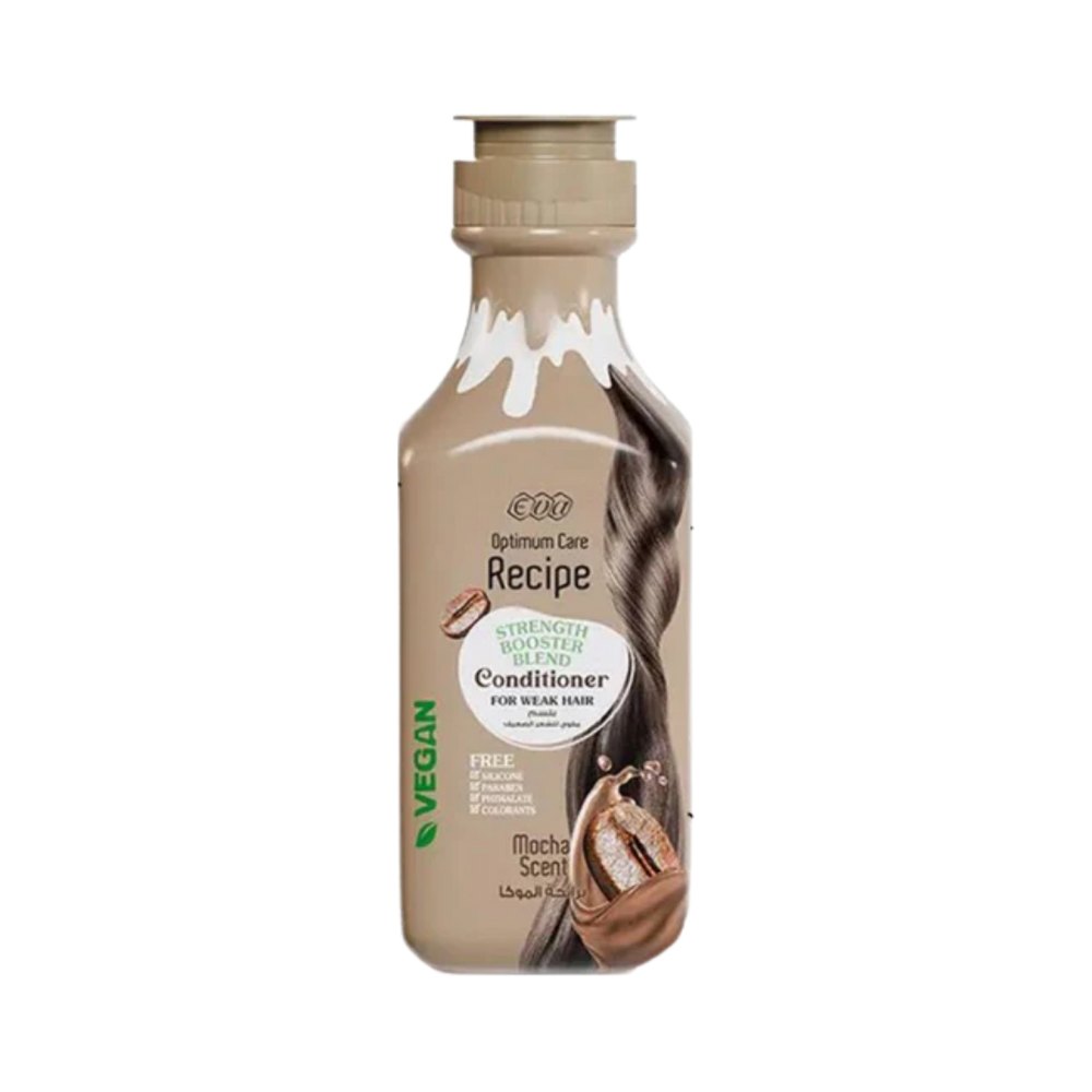 EVA Optimum Care Recipe Strength Booster Blend Conditioner For Weak Hair - 350ml | ايفا بلسم لتقوية الشعر المتضرر - 350 مل