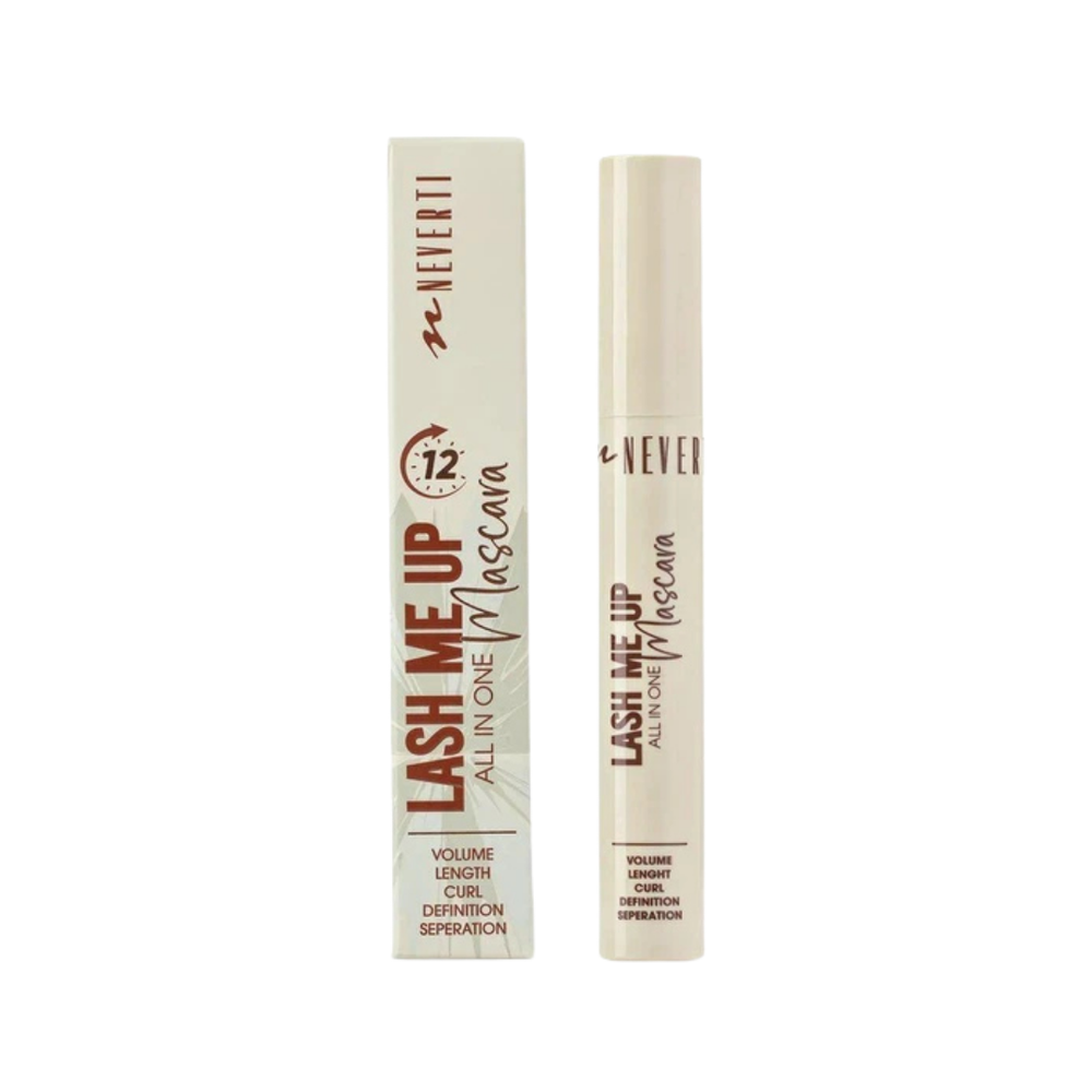 Neverti Lash Me Up All-in-One Mascara - 12ml | نيفرتي ماسكارا متعددة الاستخدامات - 12 مل