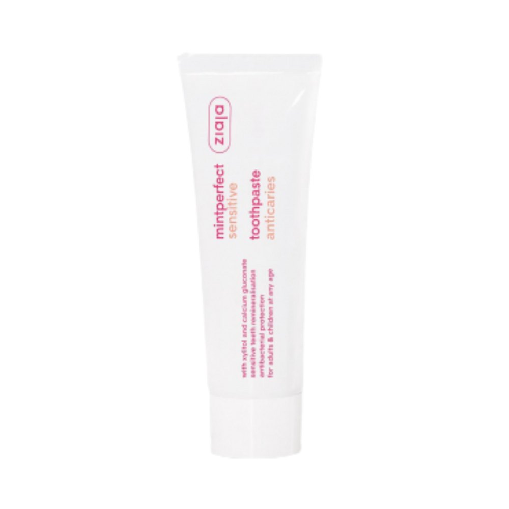 Ziaja Mintperfect Sensitive Toothpaste Anticaries - 75ml | جايا مينت بيرفكت معجون أسنان حساس مضاد للتسوس – 75 مل