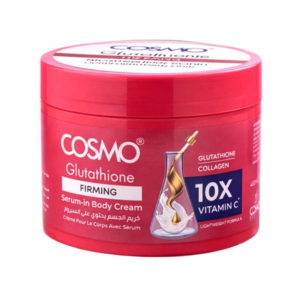 COSMO COSMETICS BODY CREAM SERUM-IN FIRMING - 400ml | كوزمو كوزمتكس كريم للجسم لشد البشرة - 400 مل