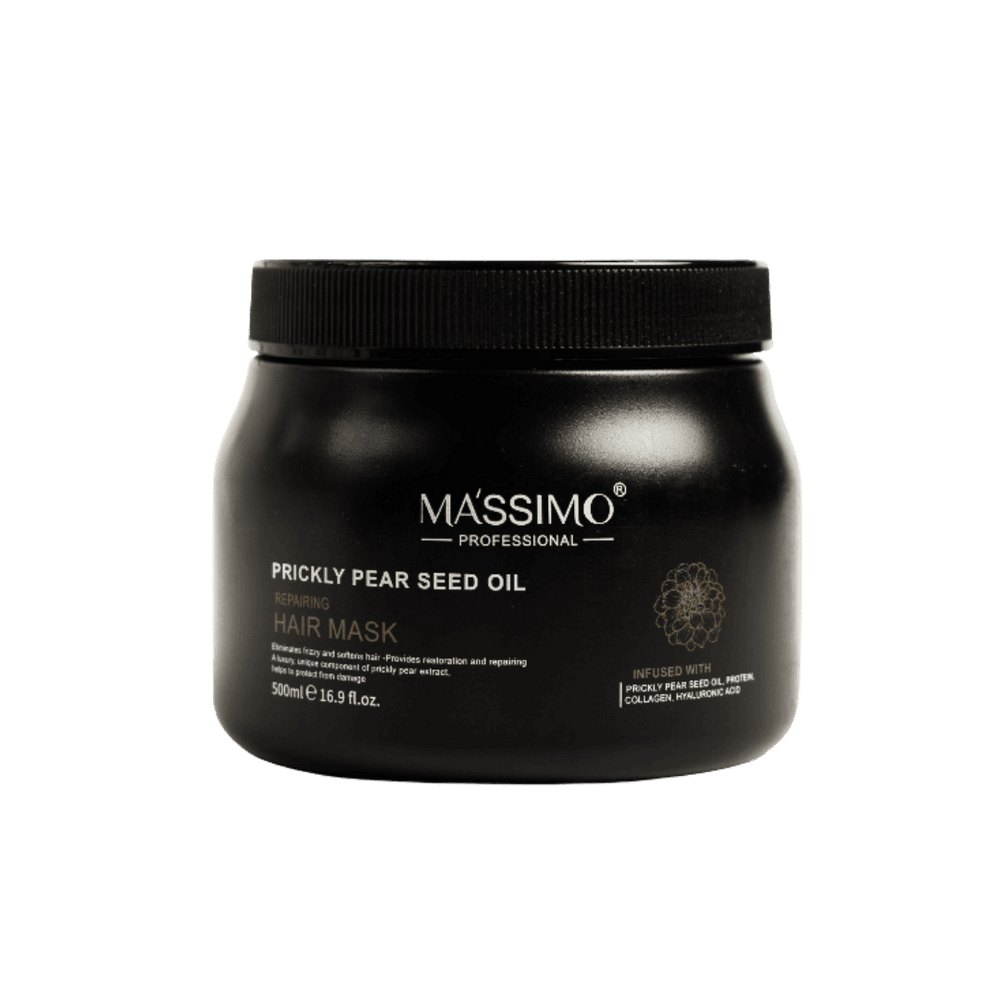 MASSIMO Prickly Pear Seed Oil Hair Mask - 500 ml | ماسيمو ماسك للشعر بزيت بذور التين الشوكي - 500 مل