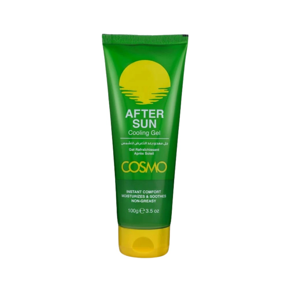 COSMO COSMETICS AFTER SUN COOLING GEL - 100g | كوزمو كوزماتيكس جل مهدئ ومنعش بعد التعرض للشمس - 100 غ