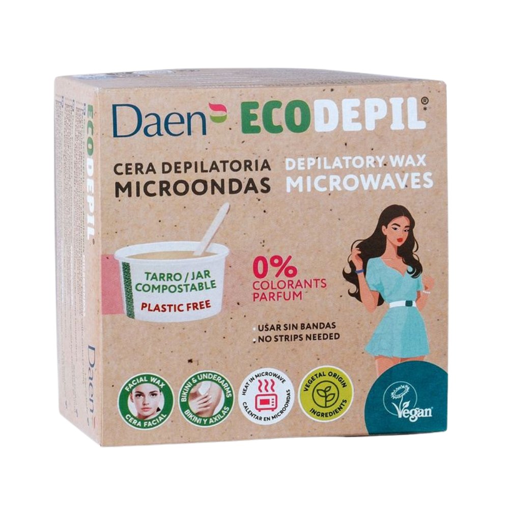 Daen Ecodepil Microondas Wxs - 100gr | داين شمع إزالة الشعر بالميكروويف - 100غ