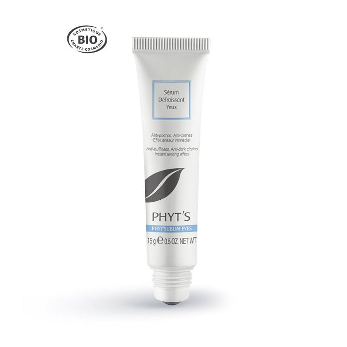 PHYT'S SÉRUM DÉFROISSANT YEUX Organic Naturelle - 15g | فايتس سيروم شد وترطيب العينين عضوي- 15غ