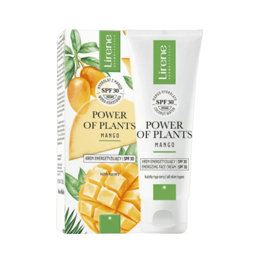 Lirene Power of Plants Energizing Face Cream Mango - 50ml | ليرين كريم للوجه بمستخلص المانغو - 50 مل