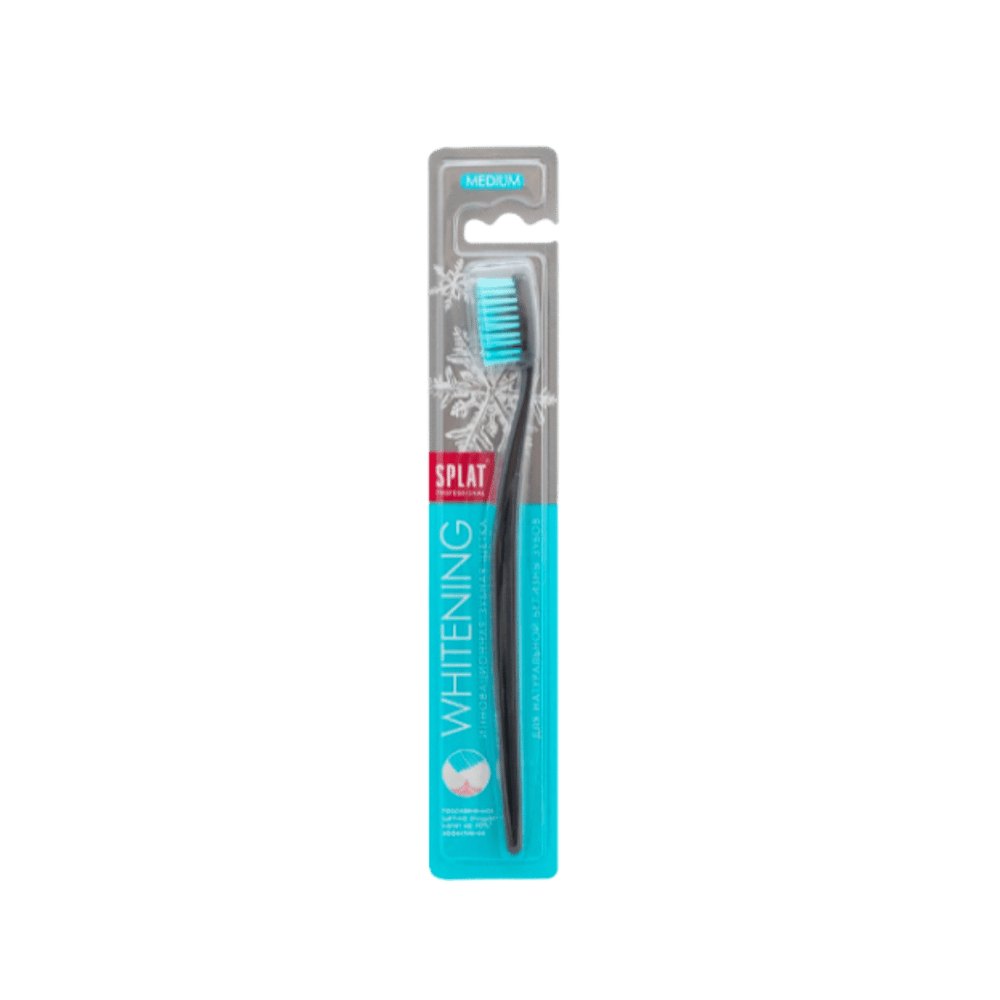 Splat Toothbrush Professional Whitening Medium | سبلات بروفيشنال فرشاة أسنان للتبييض بشعيرات متوسطة القساوة