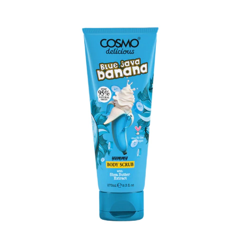 COSMO Blue Java Banana Yummy Body Scrub - 275ml | كوزمو سكراب مقشر للجسم بلو جافا بانانا - 275 مل