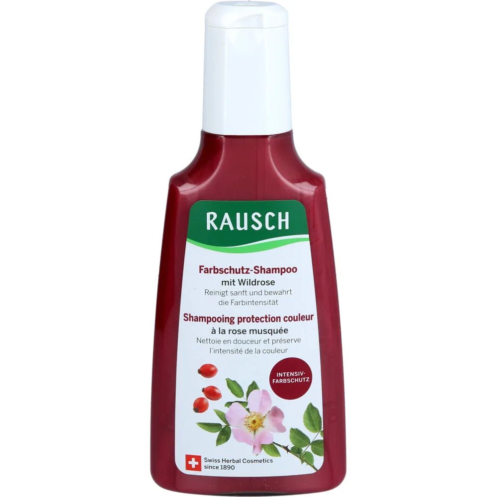 RAUSCH Colour Protecting Shampoo with Wild Rose - 200ml | راوش شامبو لحماية لون الشعر المصبوغ - 200 مل