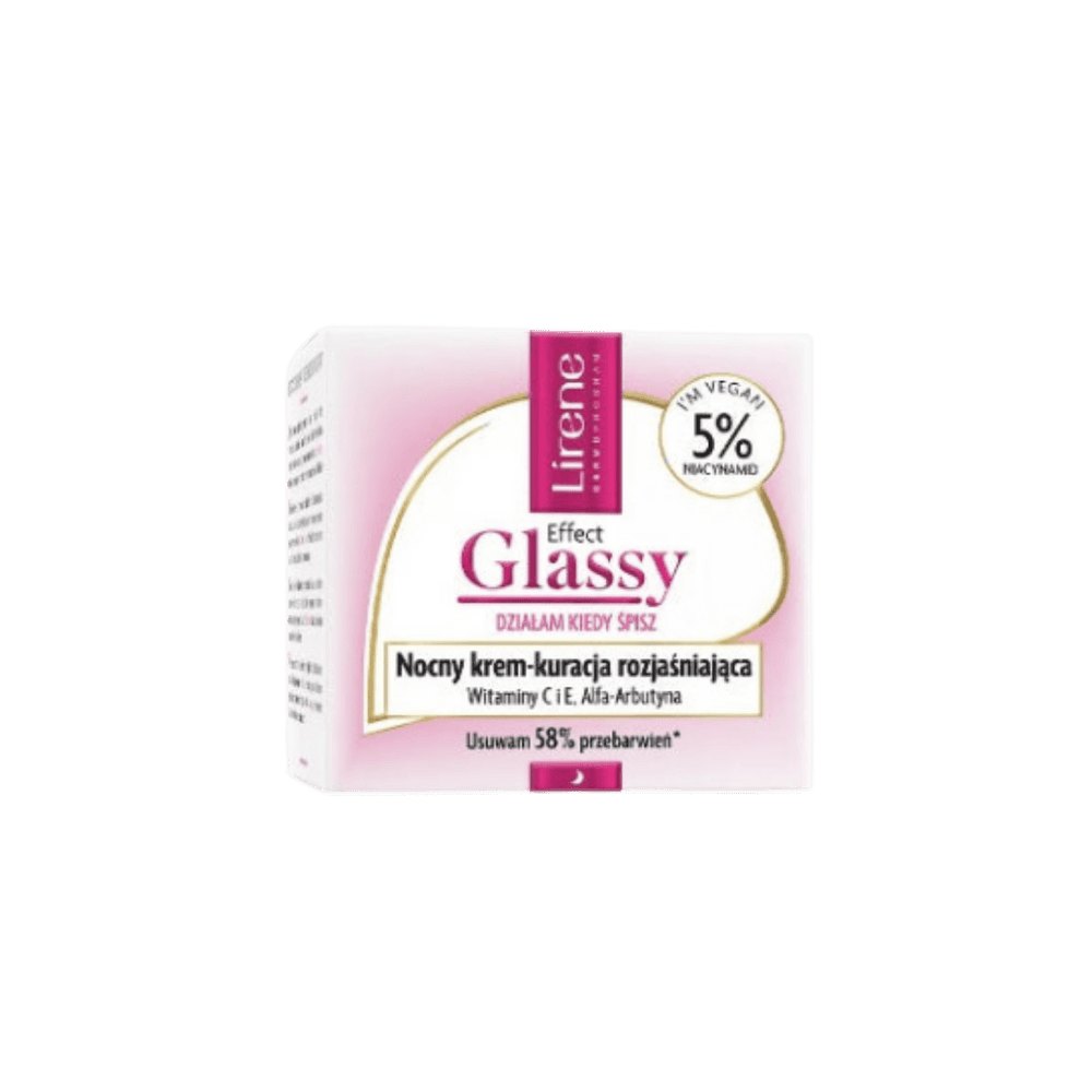 Lirene Effect Glassy Hydrating Nourishing Cream SPF 50 - 50ml | ليرين كريم مرطب نهاري سحب50 - 50مل