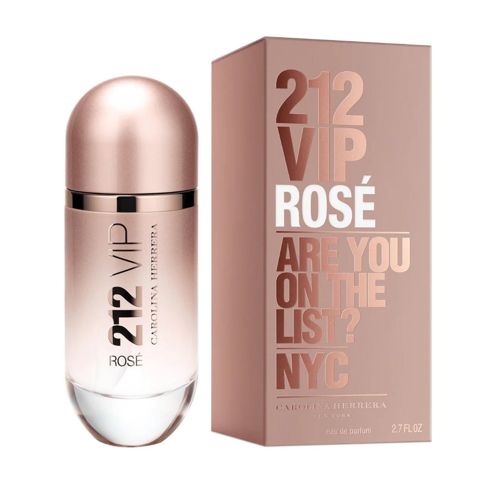 Carolina Herrera CH 212 VIP ROSE EDP WOMEN - 80ml | كارولينا هيريرا عطر 212 روز او دو بارفام للنساء - 80 مل