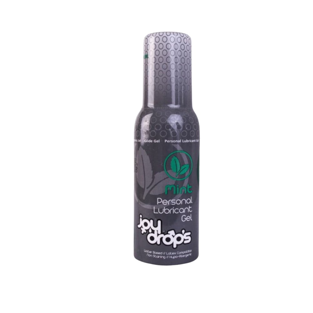 Joy Drop's Mint Lubricant Gel - 100ml | جوي دروبس جيل تزييت شخصي بالنعناع - 100 مل