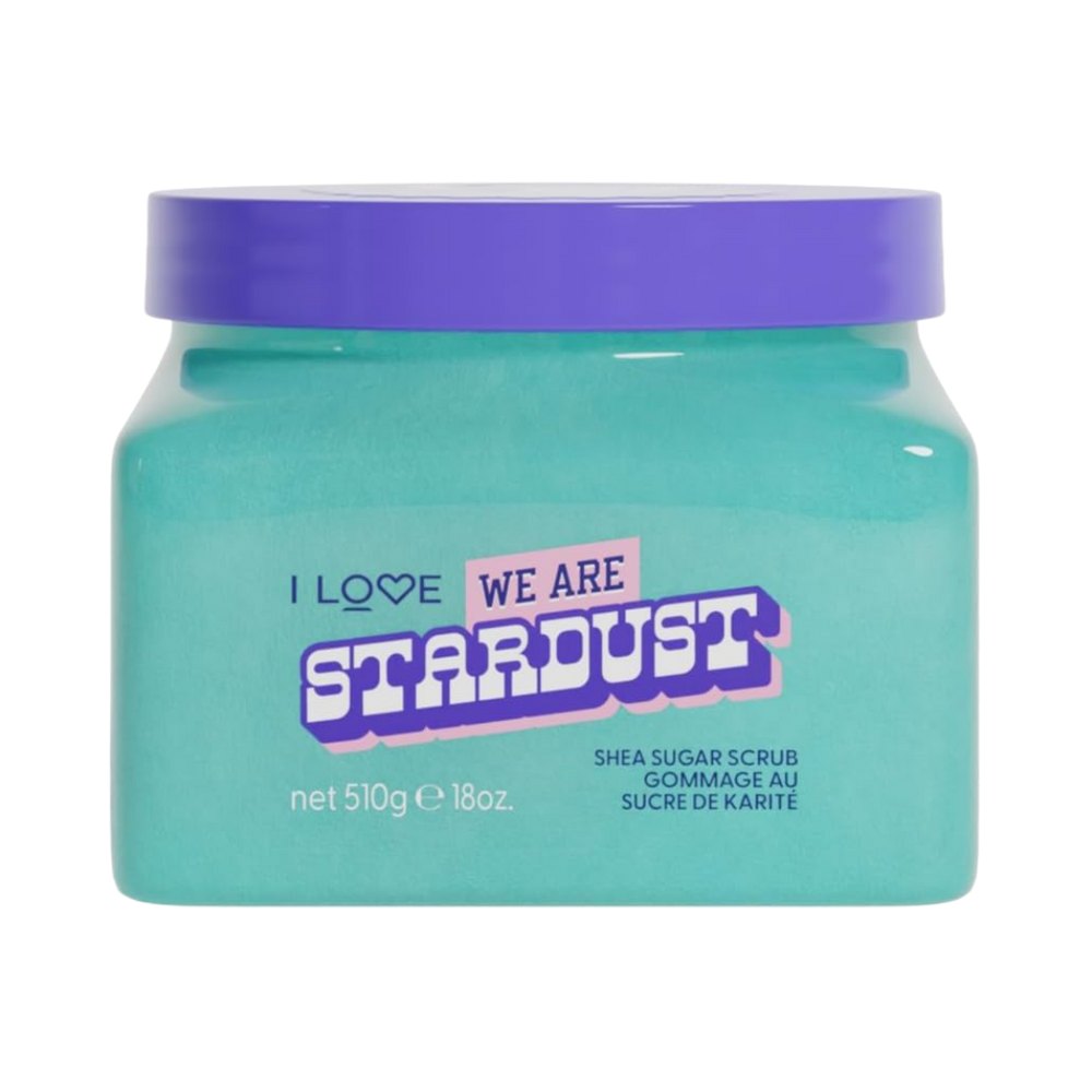 I Love - We Are Stardust Shea Sugar Body Scrub - 510g | اي لوف مقشر للجسم وي ار ستارداست - 510 غ