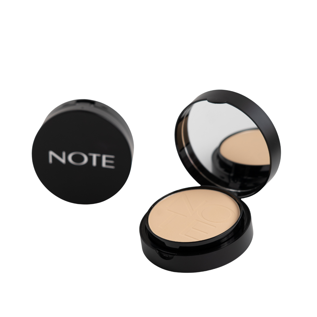NOTE Luminous Silky Compact Powder Argan Oil - 10g | نوت بودرة مضغوطة للوجه - 10 غرام