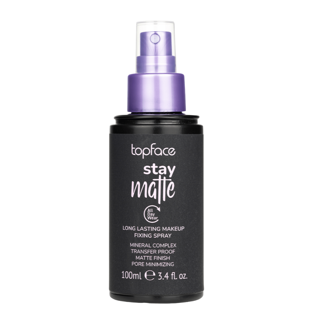 TopFace Stay Matte Makeup Fixing Spray - 100ml | توب فيس بخاخ مثبت مكياج - 100 مل