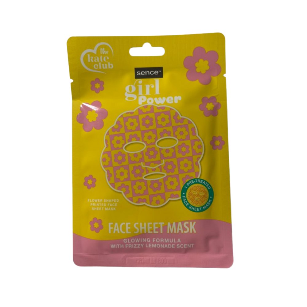 Sence Beauty Girl Power Face Sheet Masks | سينس بيوتي ماسك ورقي للوجه غيرل باور