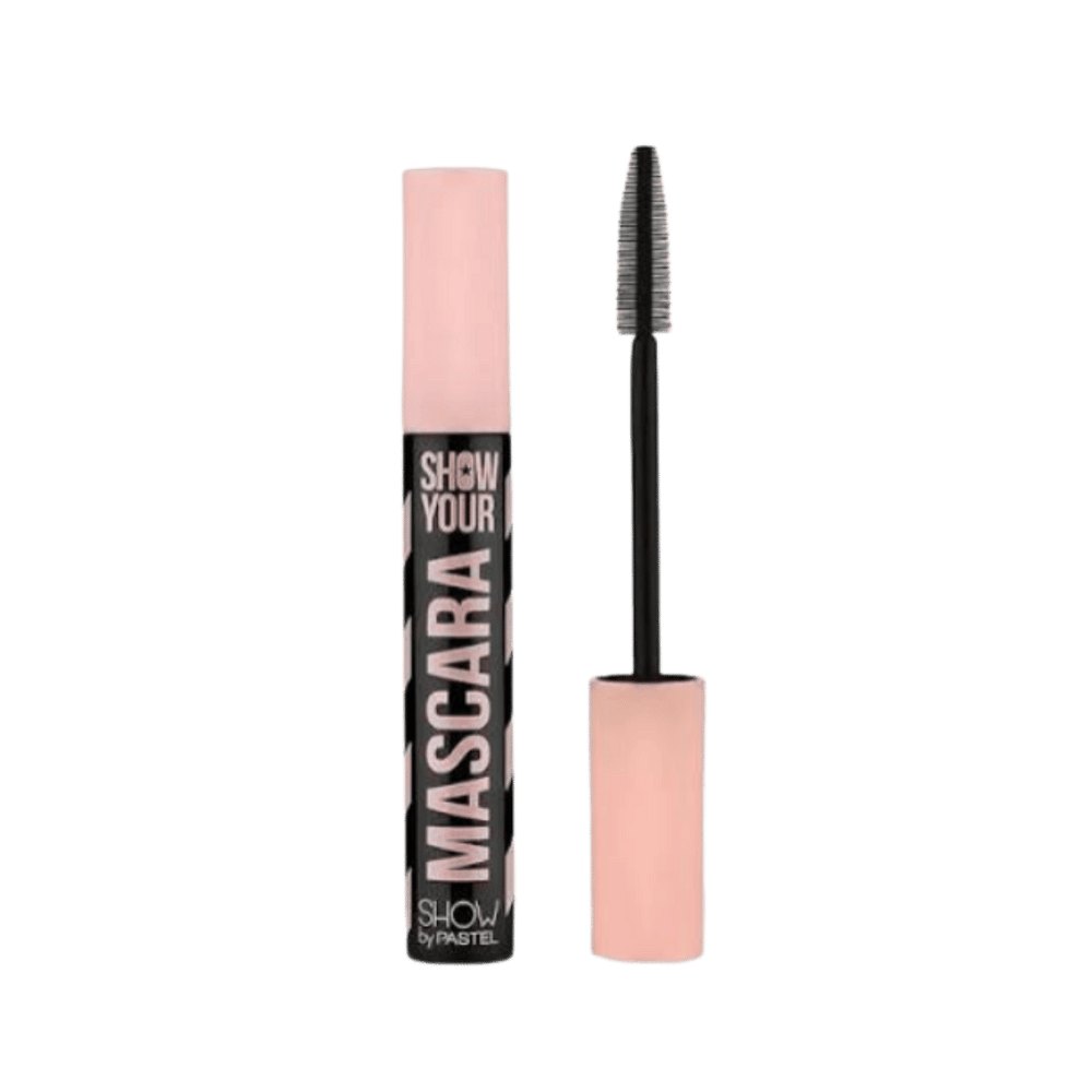 Pastel Show By Pastel Mascara For Eyelashes Black - 9ml | باستيل ماسكارا مكثفة للرموش - 9مل