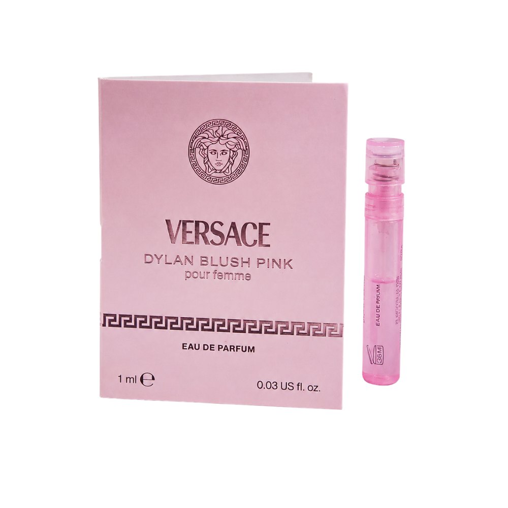 VERSACE Sample DYLAN BLUSH PINK EDP 1ml | فيرساتشي عينة عطر ديلان بلش بينك للنساء - 1مل