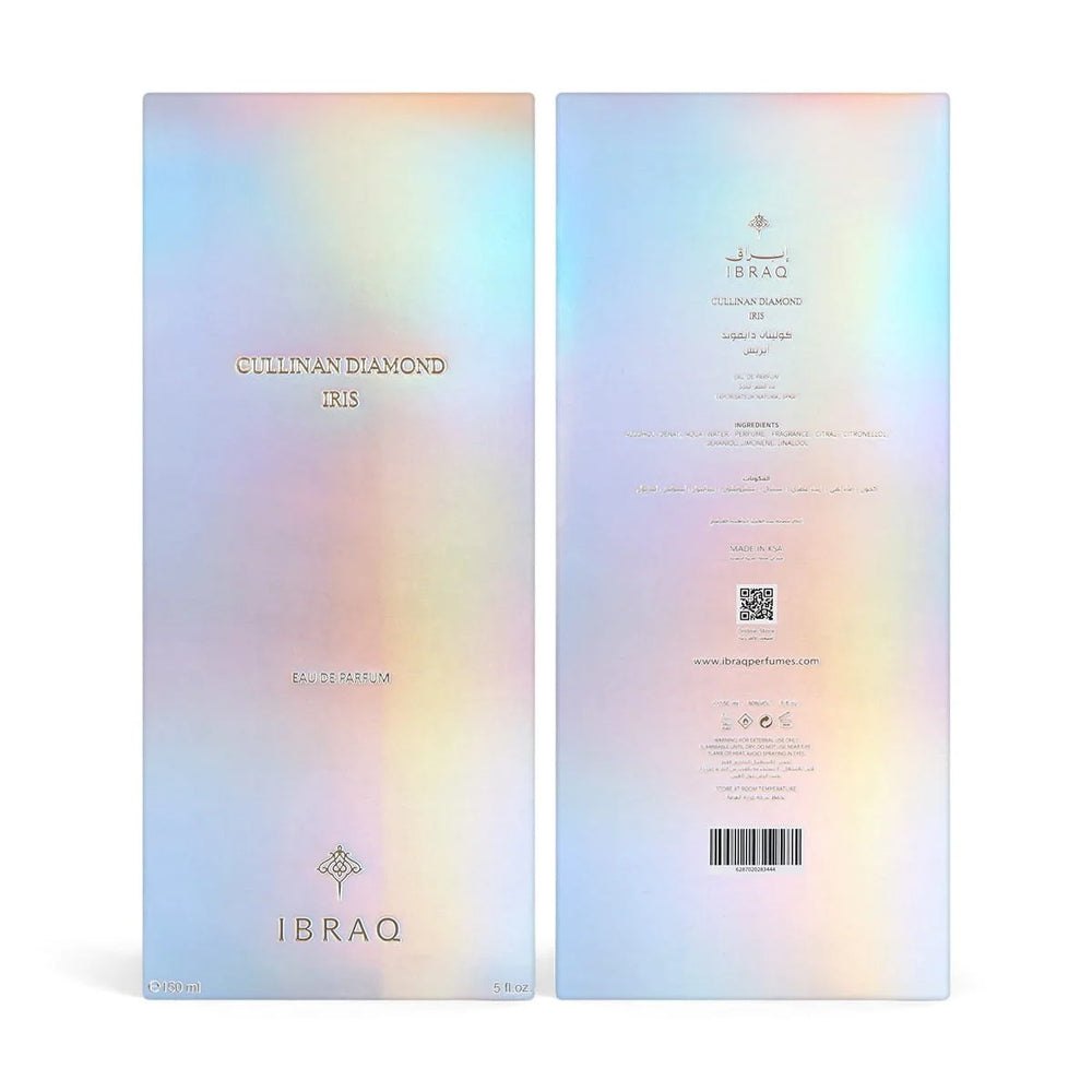 IBRAQ Ibrahim Al Qurashi Cullinan Diamond Iris - 150ml | ابراهيم القرشي عطر كلينان دايموند ايرس للنساء 150 مل