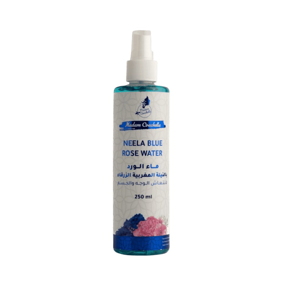 Madam Coachella Neela Blue Rose Water - 250ml | مدام كوتشيلا ماء الورد و النيلة الزرقاء - 250 مل