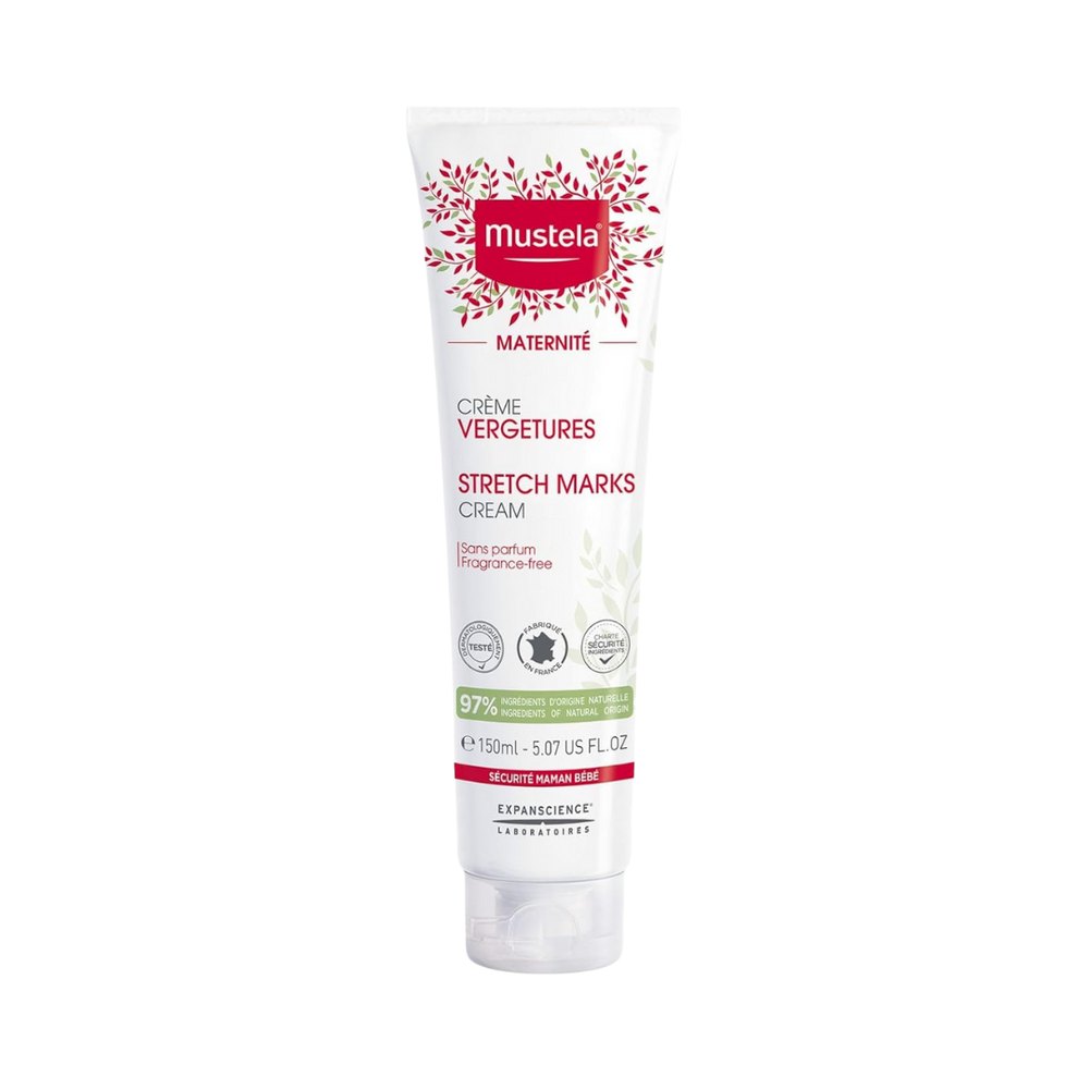 Mustela Stretch Marks Cream - 150ml | موستيلا كريم لعلاج علامات التمدد – 150 مل