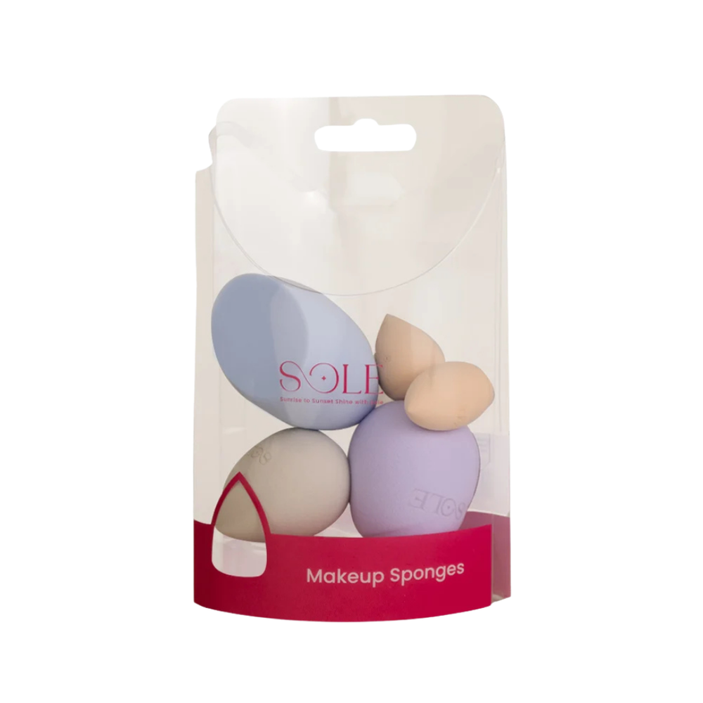 SOLE Makeup Sponges - 5 Pcs | سول إسفنجة مكياج - 5 قطع