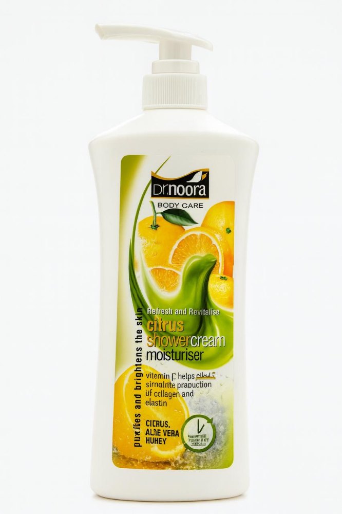 Dr.Noora Refresh And Revilalise Citrus Shower Cream - 750ml| دكتور نورا كريم الاستحمام المنعش والمغذي بالحمضيات -750 مل