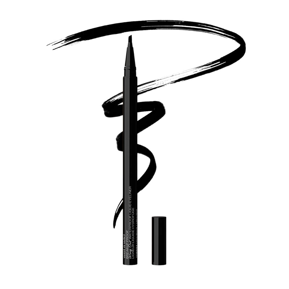 Wet n wild Breakup PROOF Wing Out Waterproof Liquid Eyeliner - 0.9ml | ويت ان وايلد اي لاينر سائل وينغ اوت - 0.9 مل