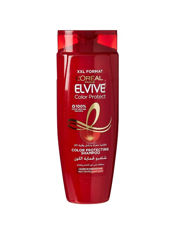 L’Oreal Elvive Colour Protect Shampoo - 600ml |لوريال شامبو لحماية اللون للشعر المصبوغ - 600 مل