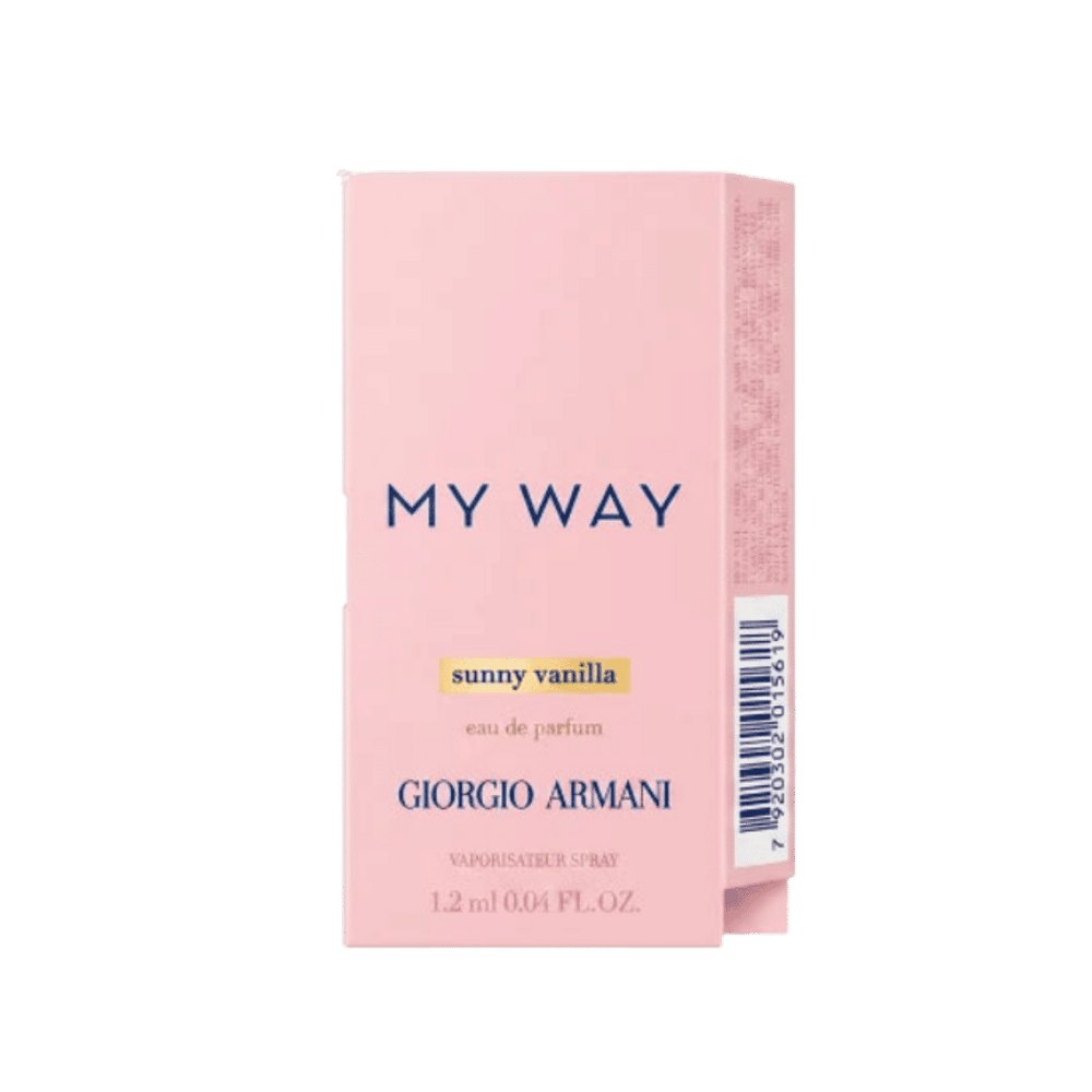 Giorgio Armani Sample My Way Sunny Vanilla - 1.2 ml | جورجيو ارماني عينة ماي واي ساني فانيلا للنساء 1,2 مل