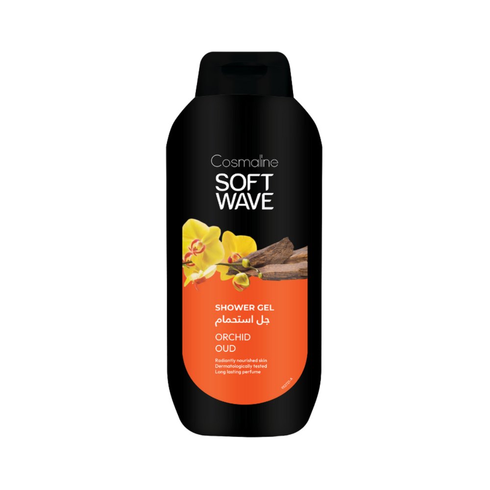 COSMALINE Shower Gel Orchid Oud - 650ml | كوزمالين جل استحمام بالعود و الاوركيد - 650 مل