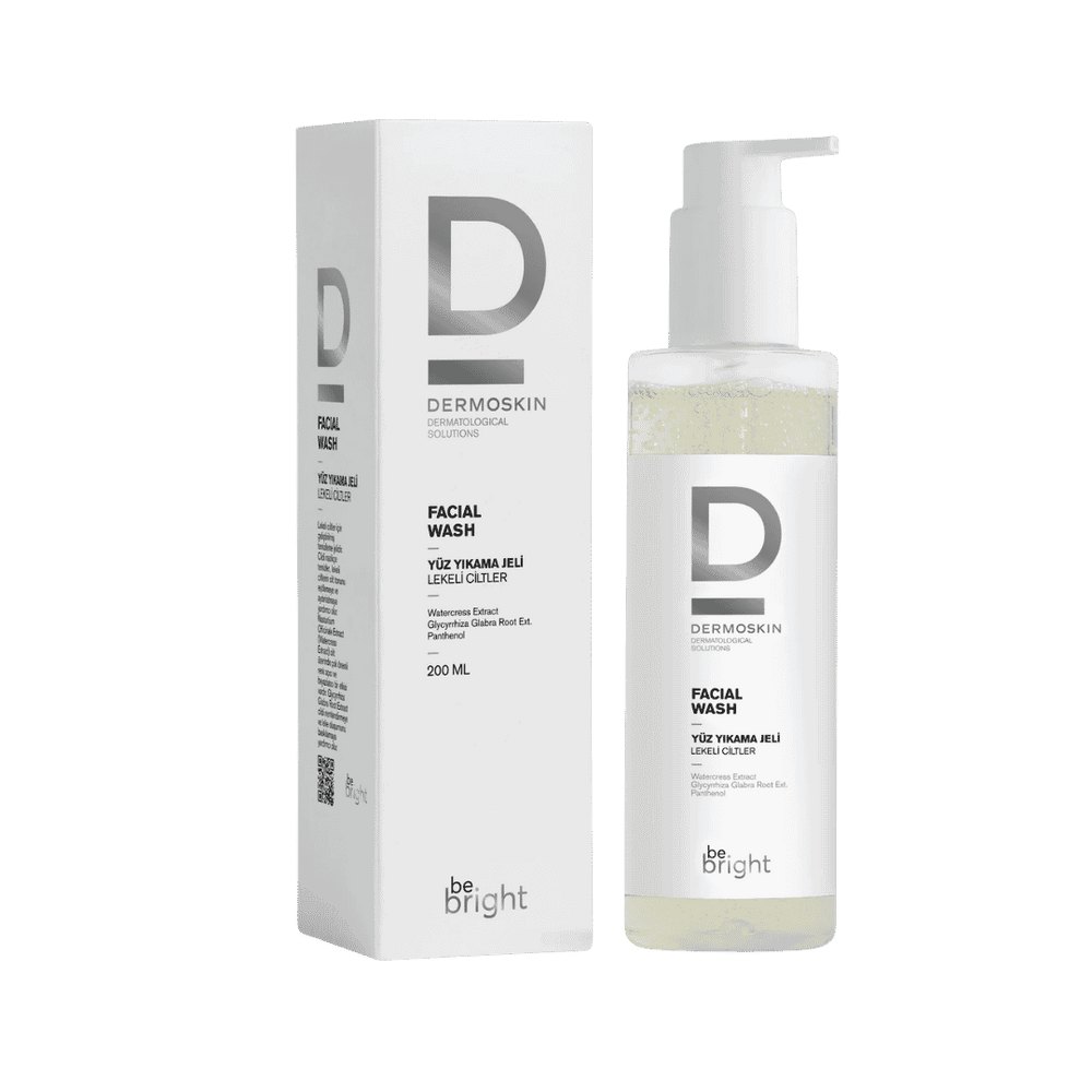dermo skin Be Bright Facial Wash - 200ml | ديرمو سكين غسول وجه بي برايت - 200مل