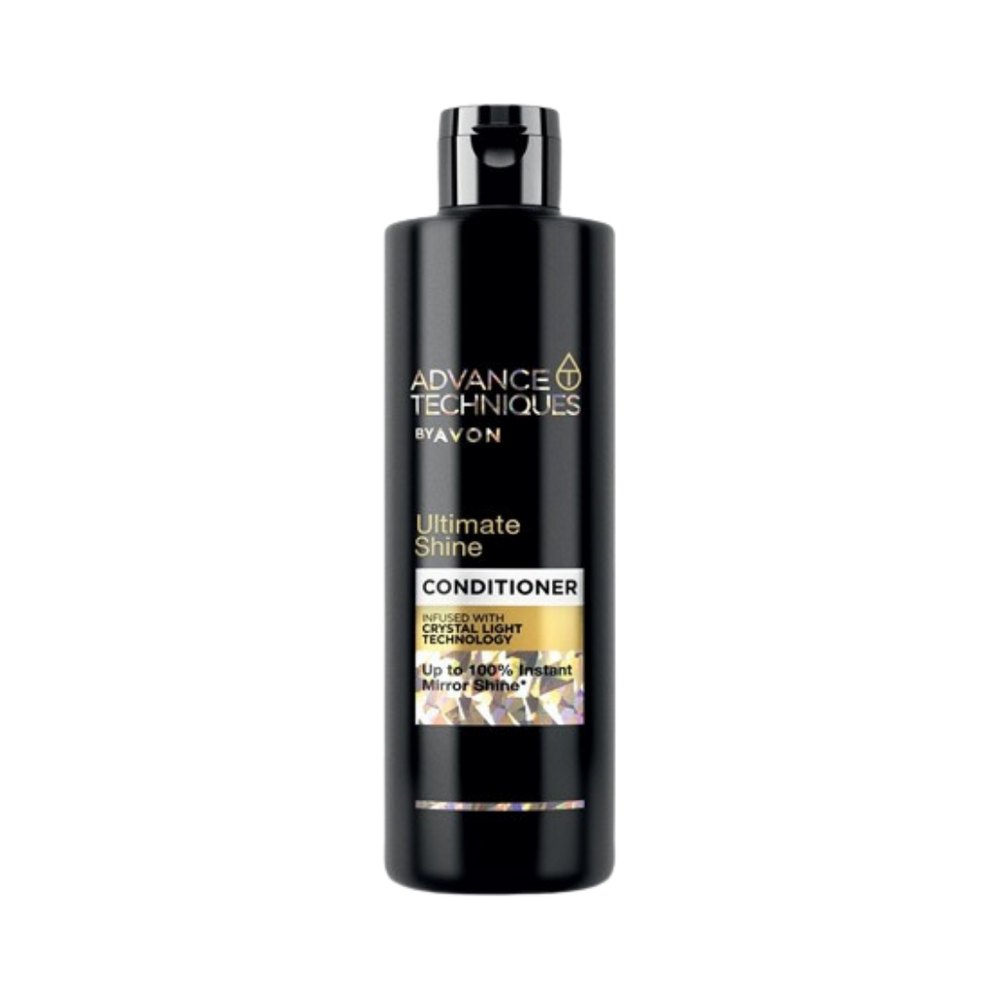 AVON ADVANCE TECHNIQUES ULTIMATE SHINE CONDITIONERS - 250ml | أفون أدفانس بلسم اللمعان الفائق للشعر - 250 مل
