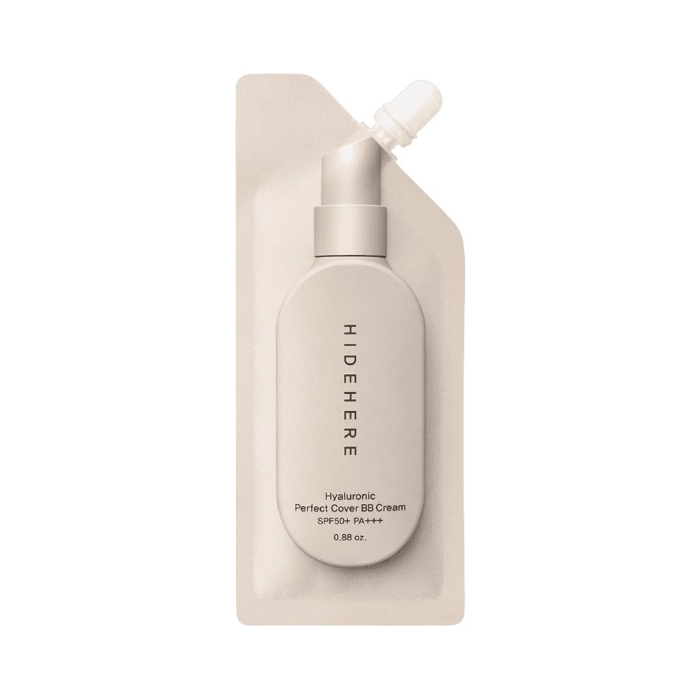 HIDEHERE Hyaluronic Perfect Cover BB Cream - 25ml | هايدهير كريم BB هيالورونيك بيرفكت كوفر - 25 مل