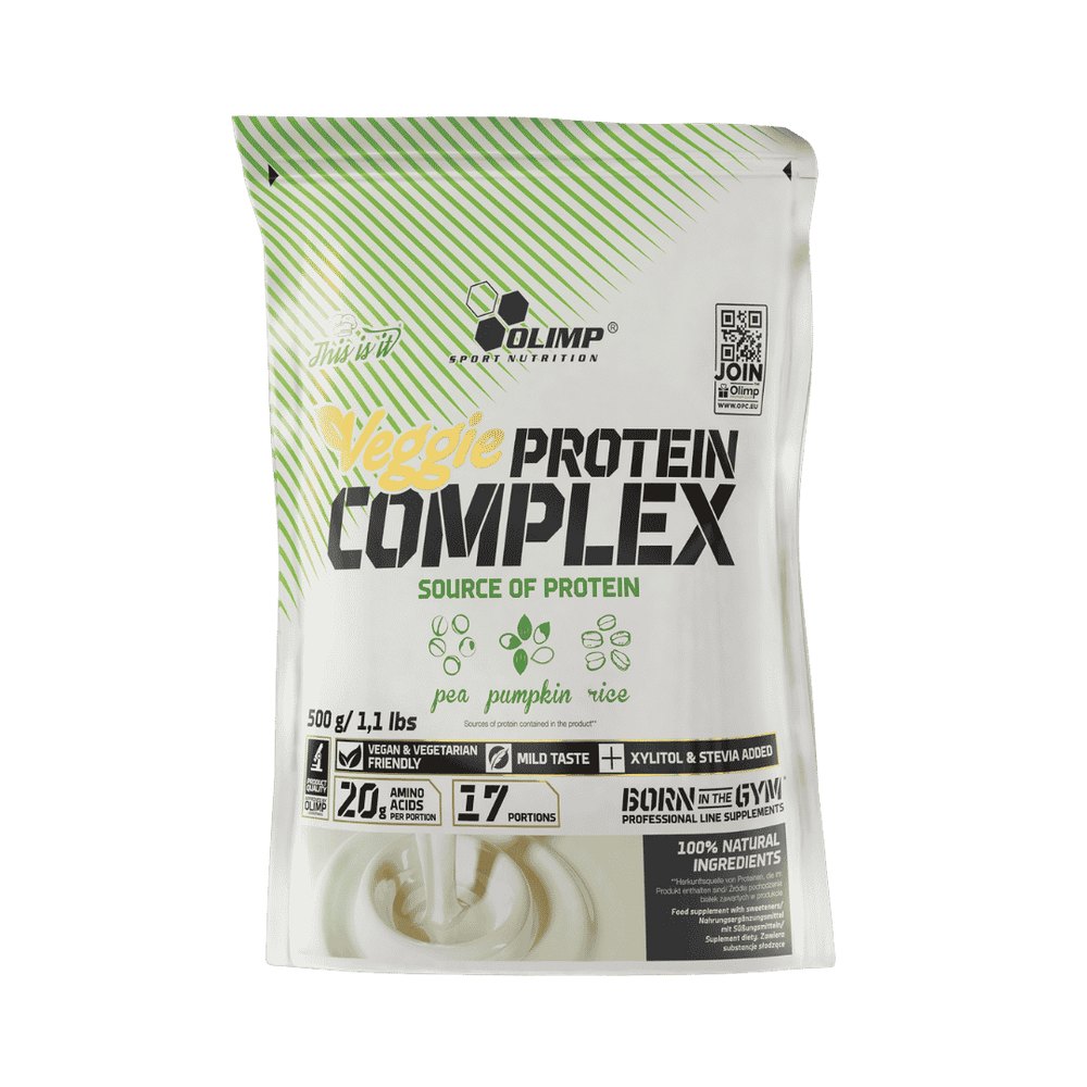 Olimp Veggie protein complex Source Of Protein - 500g - 500g | أوليمب بروتين كومبليكس نباتي - 500غ