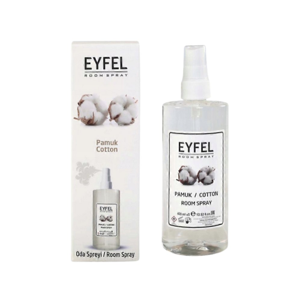 EYFEL Cotton Room Spray - 400ml | ايفل بخاخ معطر برائحة القطن - 400 مل
