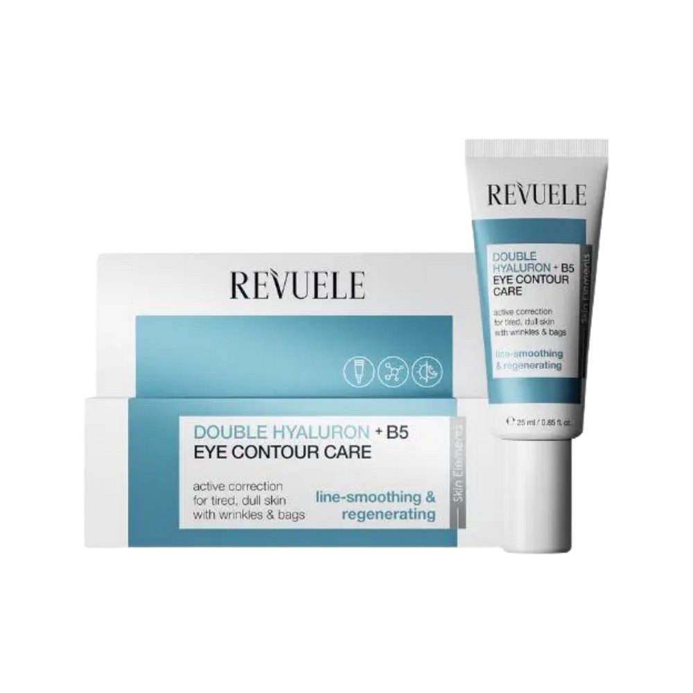 Revuele Double Hyaluron B5 Eye Contour Care - 25ml | ريفويل كريم حول العين بالهيالورونيك اسيد و البانتينول - 25 مل