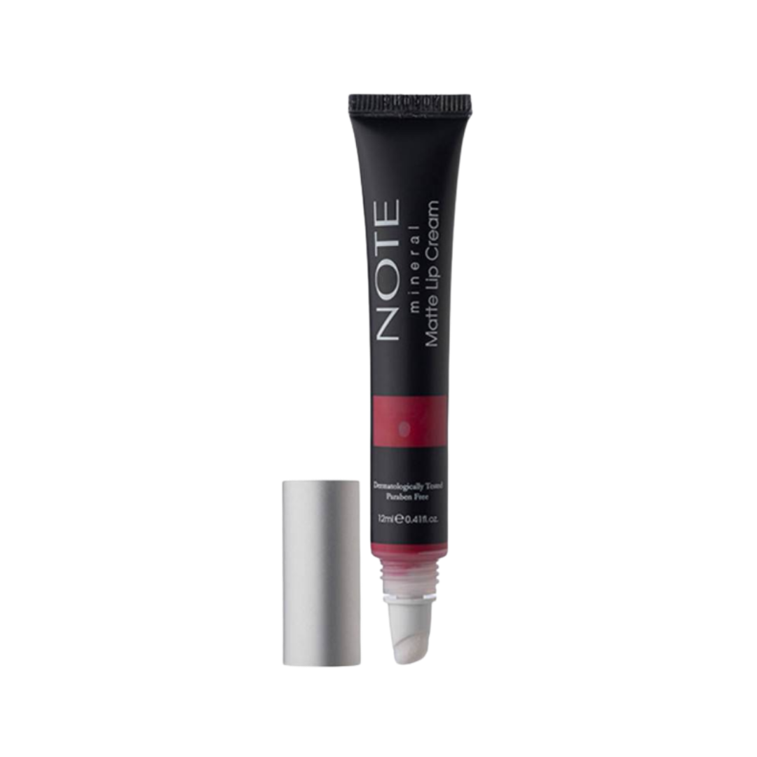 Note Mineral Matte Lip cream - 12ml | نوت أحمر شفاه مات - 12 مل